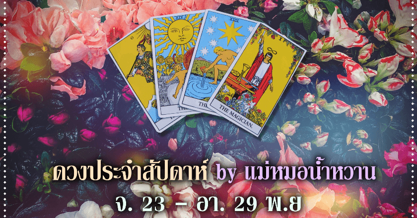 🎉ดวงประจำสัปดาห์ 23 พ.ย. - 29 พ.ย.🎉